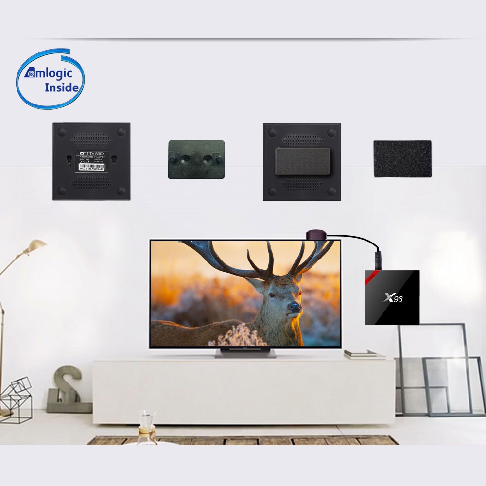 X96W Android TV Box アンドロイドテレビボックス Android7.1サポート、4K、2GB +16GB - 画像 (5)