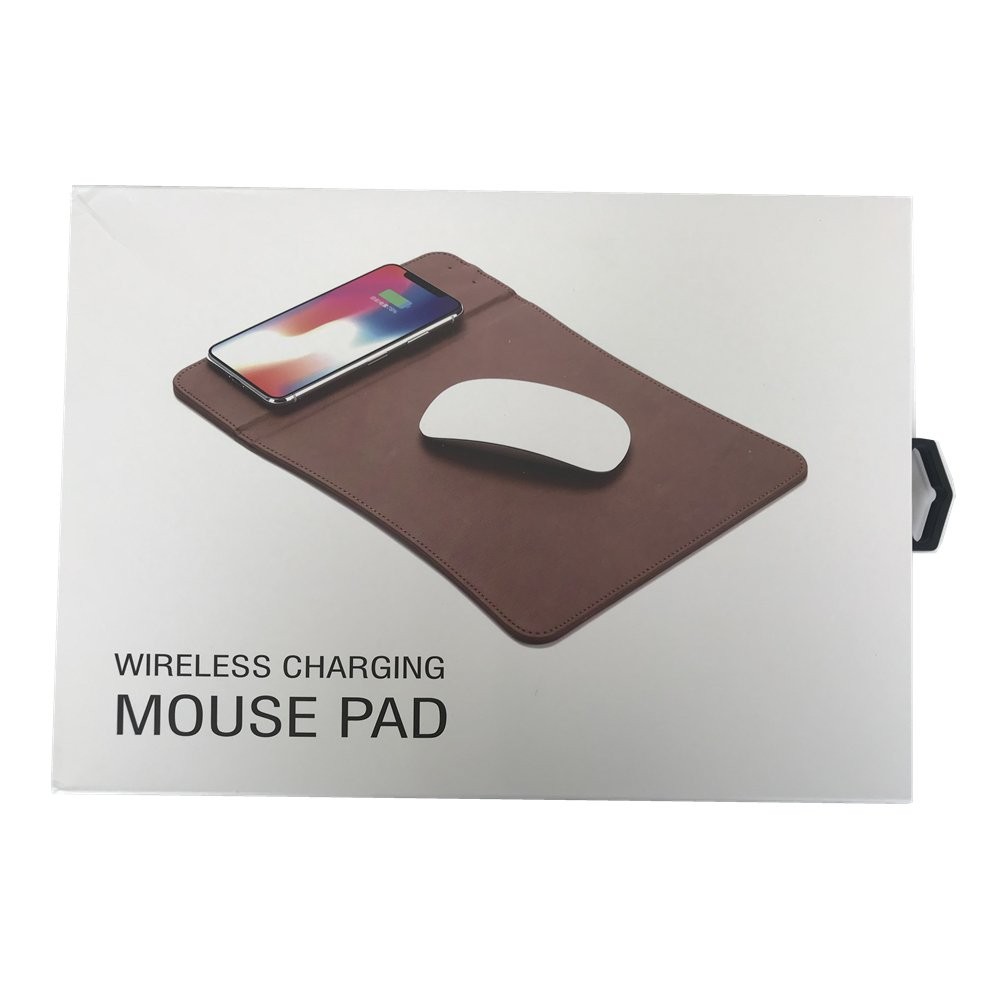 人気 2018 超薄型 ワイヤレスマウスパッドマット充電器 Qiワイヤレス充電対応 iPhone X /8 Plus /8 Samsung S7 /S8 /Note 8 多機能対応
