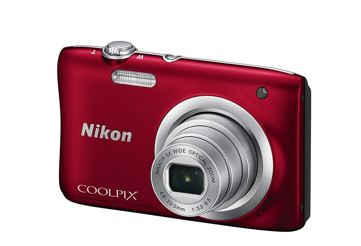 Nikon デジタルカメラ COOLPIX A100 光学5倍 2005万画素 レッド A100RD