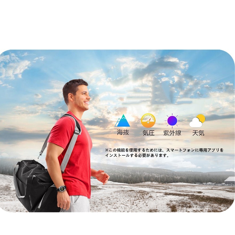 【2019年発売 】スマートウォッチ 活動量計 血圧測定 心拍計 歩数計