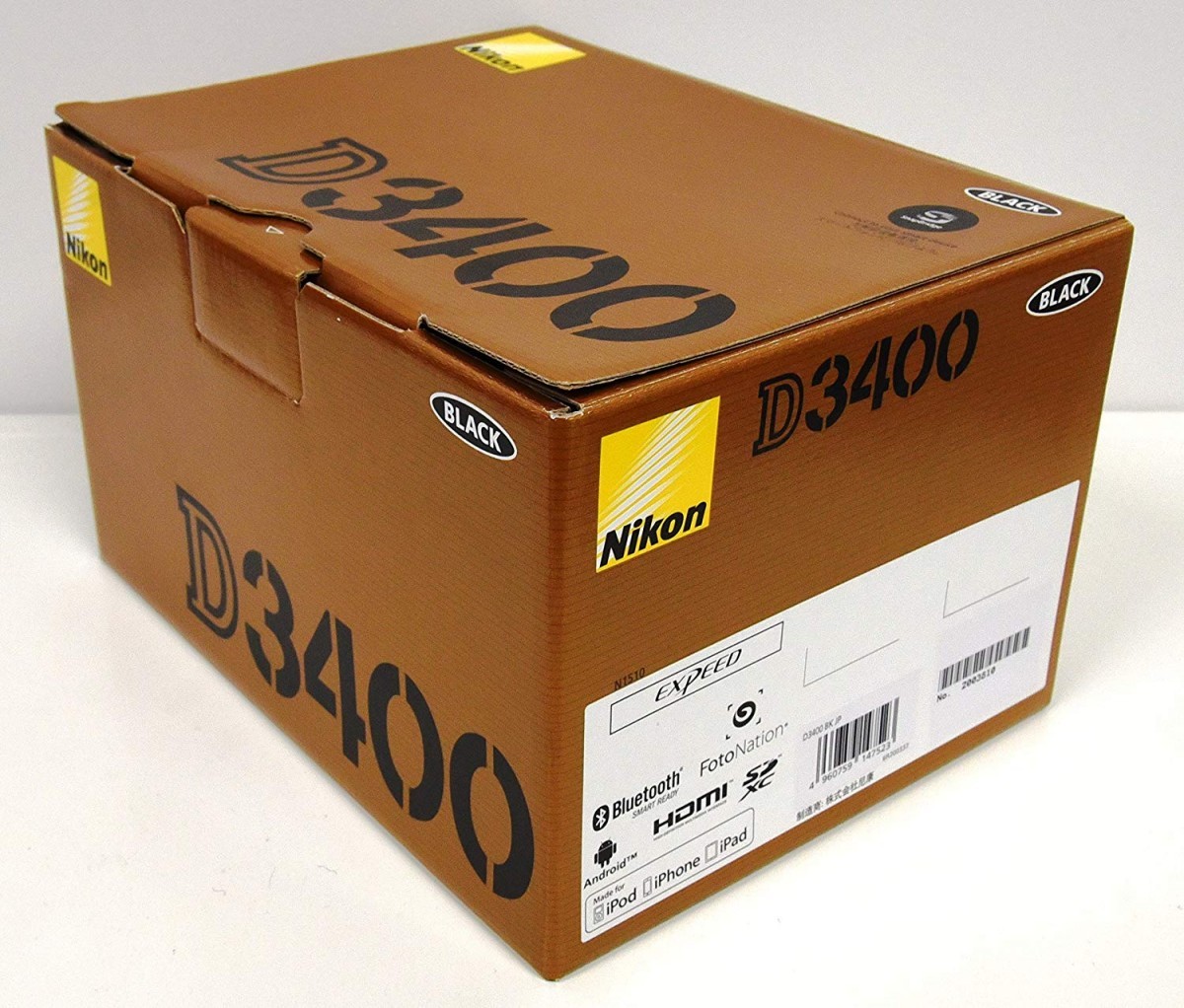 Nikon デジタル一眼レフカメラ D3400 ボディー ブラック D3400BK