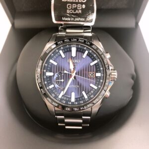 [アストロン]ASTRON 腕時計 ASTRON GPSソーラー ストライプ文字盤 SBXB159 メンズ